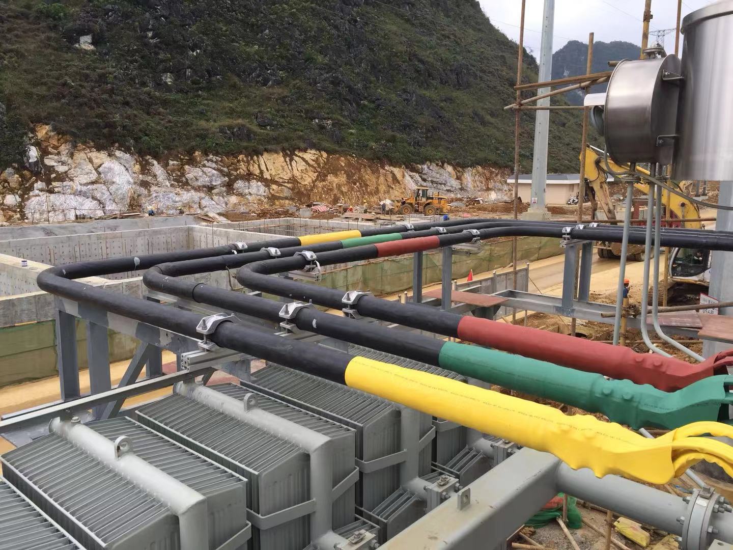 靖西天桂鋁業10KV絕緣深夜成人APP工程圖片